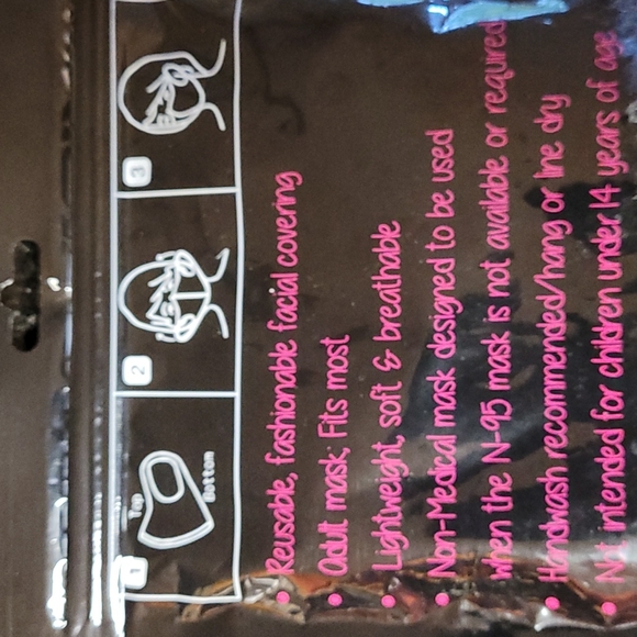 😷Adult Sparkle Mask - Picture 3 of 4